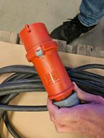 2x 25 meter krachtstroom verlengsnoer 3 fase 32a, Doe-het-zelf en Verbouw, Elektra en Kabels, Ophalen of Verzenden, Gebruikt, Kabel of Snoer
