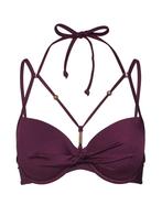 Hunkemoller bordeaux voorgevormde bikini top Tribal top 85C, Nieuw, Ophalen of Verzenden, Bikini, Hunkemöller