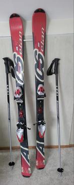 Elan Ski's 140 cm met bindingen en skistokken, Gebruikt, 100 tot 140 cm, Carve, Skiën