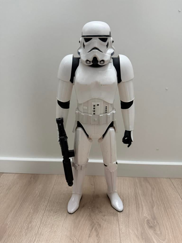 Grote Star Wars Stormtrooper Actiefiguur met Blaster, Verzamelen, Star Wars, Ophalen, Gebruikt