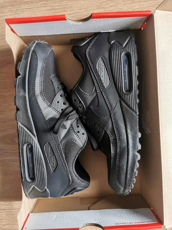 Nike Air Max 90 - Maat 44.5 (ZGAN), Kleding | Heren, Schoenen, Gedragen, Sneakers of Gympen, Zwart, Ophalen of Verzenden