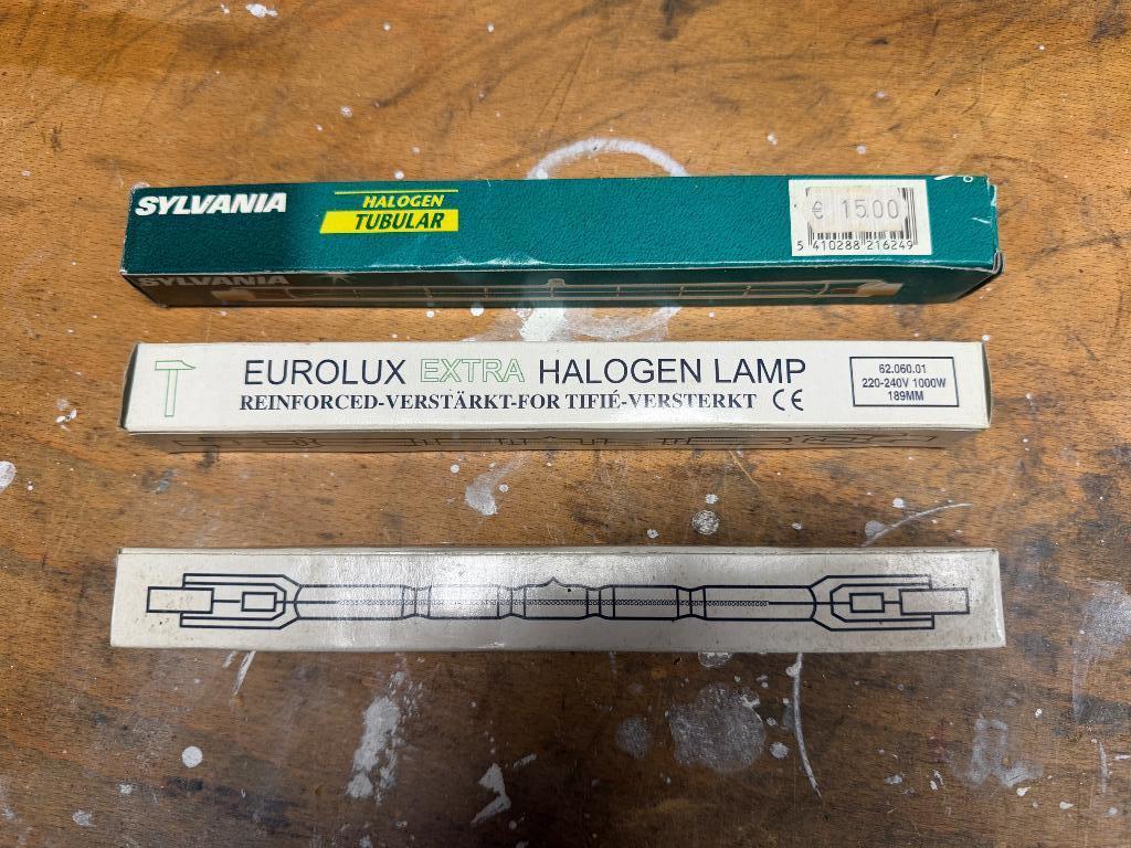 Halogeen buislampen 1000W, Doe-het-zelf en Verbouw, Bouwverlichting, Ophalen of Verzenden, Nieuw, 500 watt of meer, Lamp