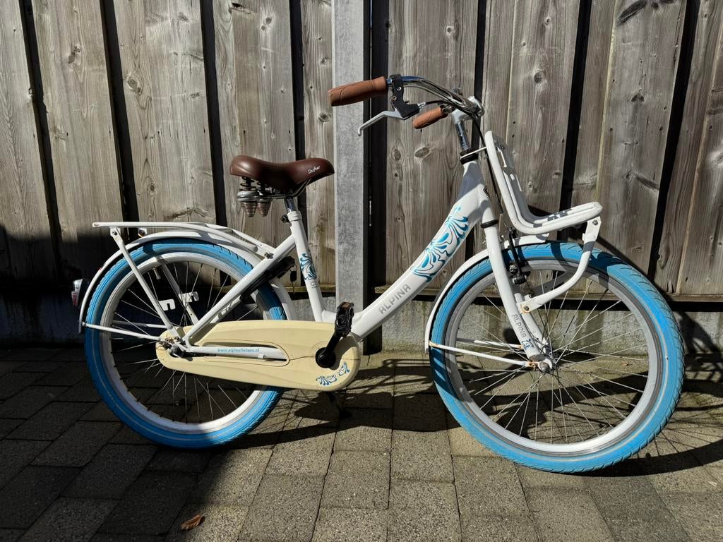 Mooie 22 inch Alpina fiets met slot en verlichting, Ophalen, Gebruikt, 20 inch of meer