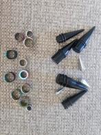 Diverse tunnels en opstech nieuw, Sieraden, Tassen en Uiterlijk, Piercings, Overige materialen, Oor- of Traguspiercing, Nieuw