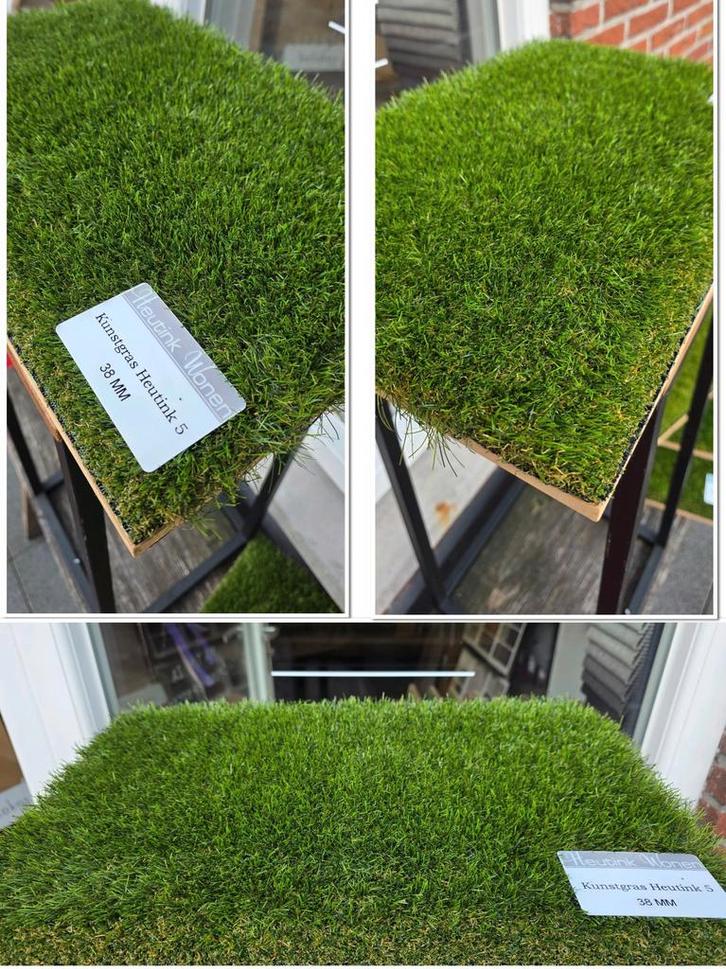 KUNSTGRAS Voor de Tuin TOPMERKEN / HEUTINK GENEMUIDEN, Tuin en Terras, Gras en Kunstgras, Nieuw, Kunstgras, 20 m² of meer, Ophalen of Verzenden