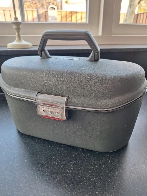 Samsonite beautycase, Met slot, Ophalen of Verzenden, Zo goed als nieuw, Grijs