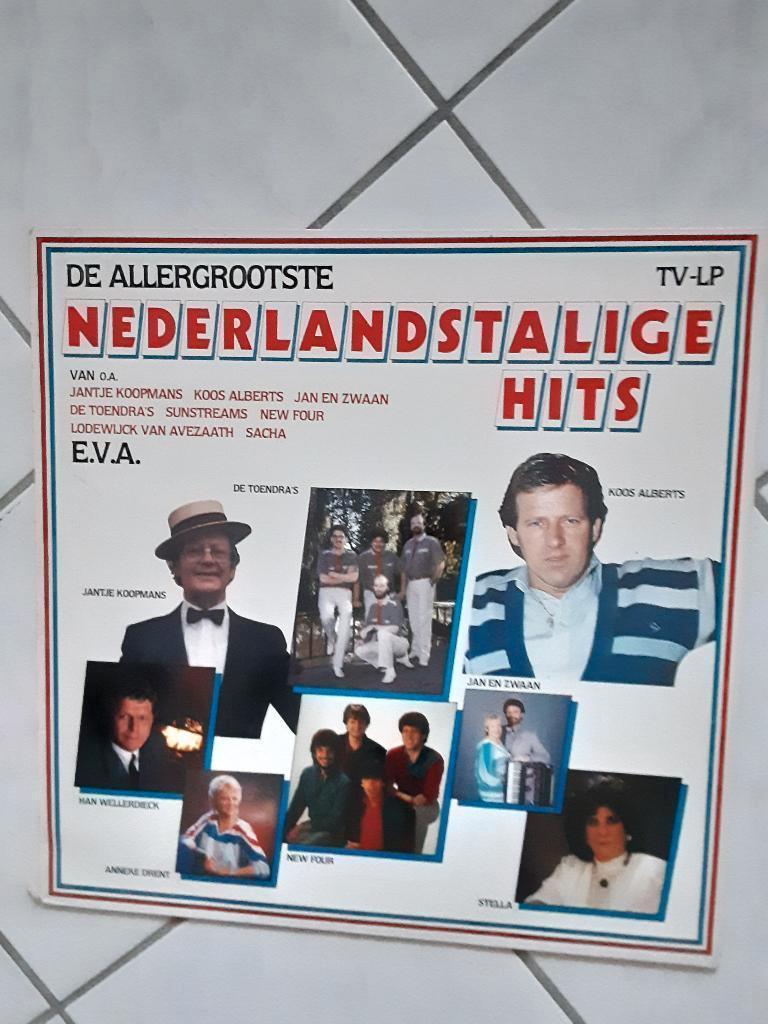 vinyl lp De Allergrootste Nederlandstalige Hits, Ophalen of Verzenden, Gebruikt, 12 inch, Levenslied of Smartlap