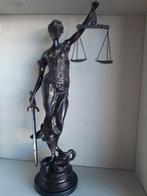 Brons beeld 52cm vrouw justitie weegt ruim 4 kilo, Ophalen of Verzenden, Brons