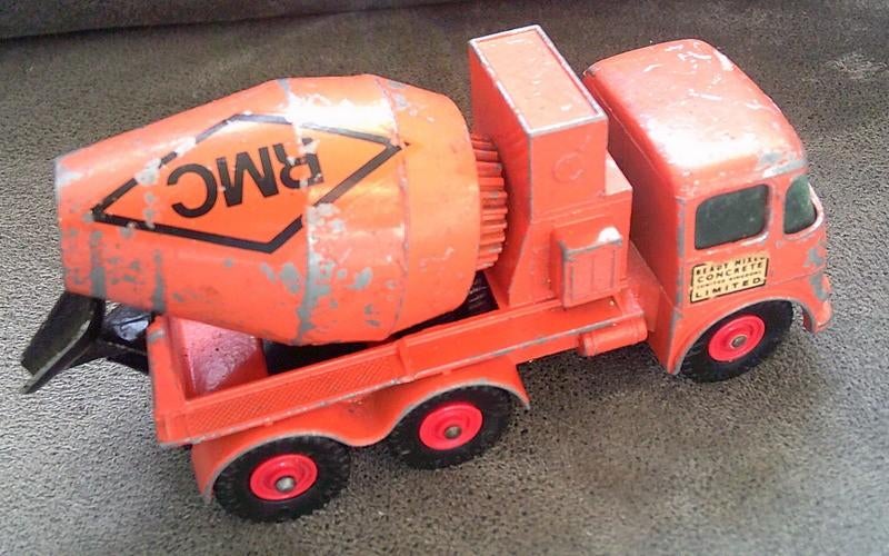 Vintage Lesney cement wagen truck vrachtwagen, Ophalen of Verzenden, Gebruikt, Bus of Vrachtwagen