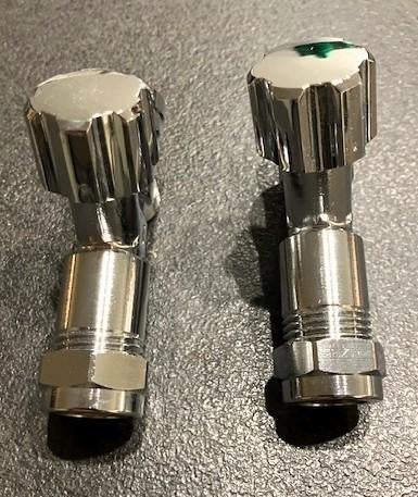 FILTERSTOPKRAAN Van Dekker (2 stuks) (NIEUW), Ophalen, Nieuw, Chroom, Overige typen