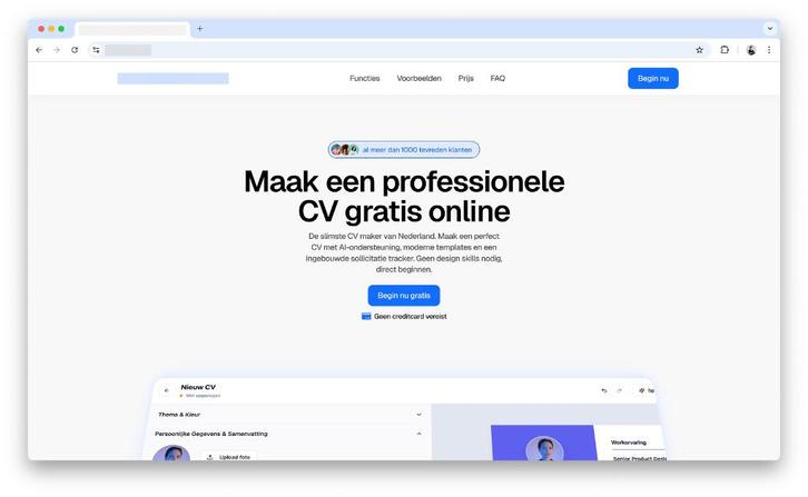 CV platform te koop met 1500 gebruikers in NL en Polen, Zakelijke goederen, Exploitaties en Overnames