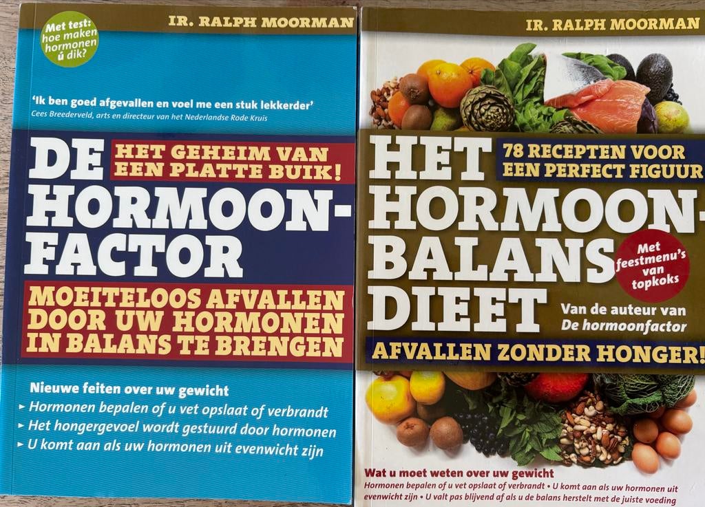 De Hormoonfactor & Het Hormoonbalans Dieet - Ralph Moorman, Ophalen of Verzenden, Gelezen, Dieet en Voeding