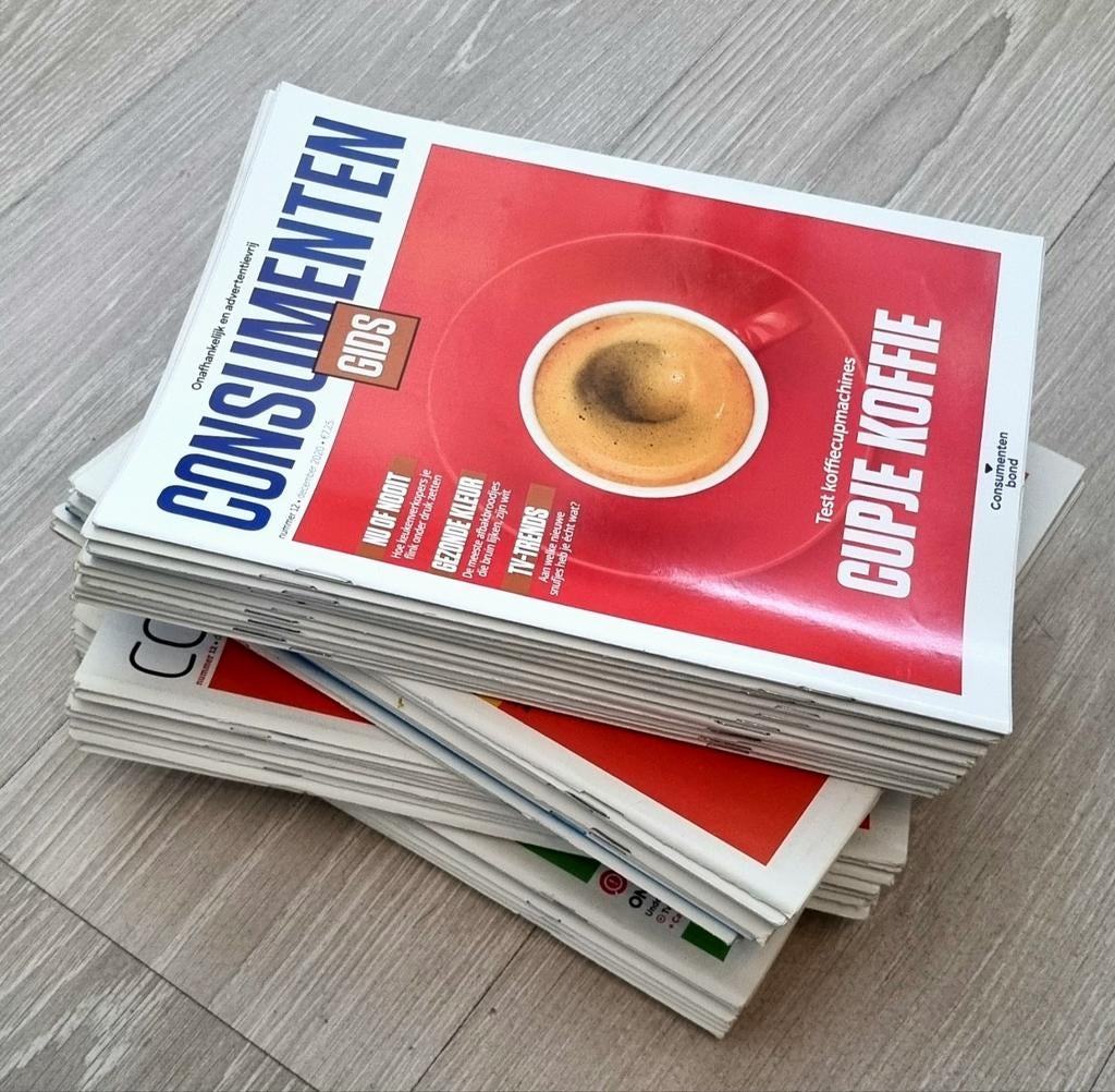 GRATIS : Consumentengids, jaargang 2017 2018 2019 2020, Ophalen, 1980 tot heden, Nederland, Tijdschrift