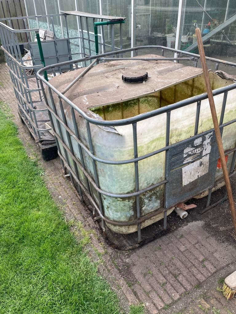 Ibc kratten, Doe-het-zelf en Verbouw, Kratten en Dozen, Ophalen, Gebruikt, 100 cm of meer, 60 cm of meer