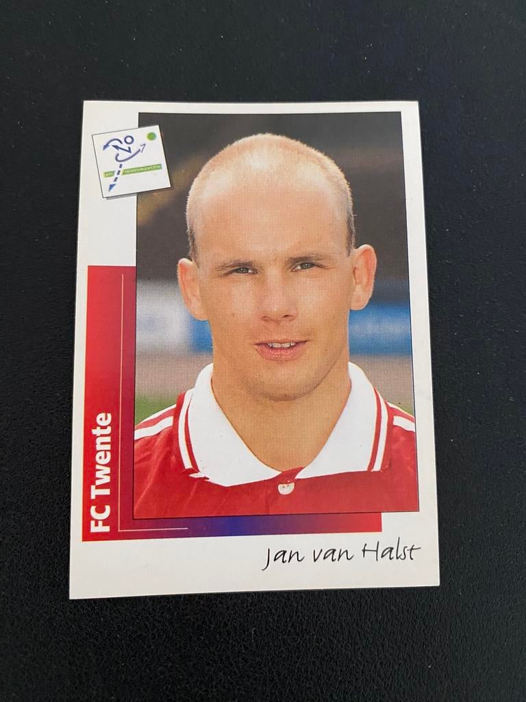 Jan van Halst - FC Twente - Panini Voetbal 96, Ophalen of Verzenden, Zo goed als nieuw, Buitenlandse clubs, Poster, Plaatje of Sticker
