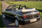 Volkswagen Golf 2.0 Cabriolet 2001 Zwart Automaat, Auto's, Volkswagen, 4 cilinders, 4 stoelen, Zwart, 115 pk