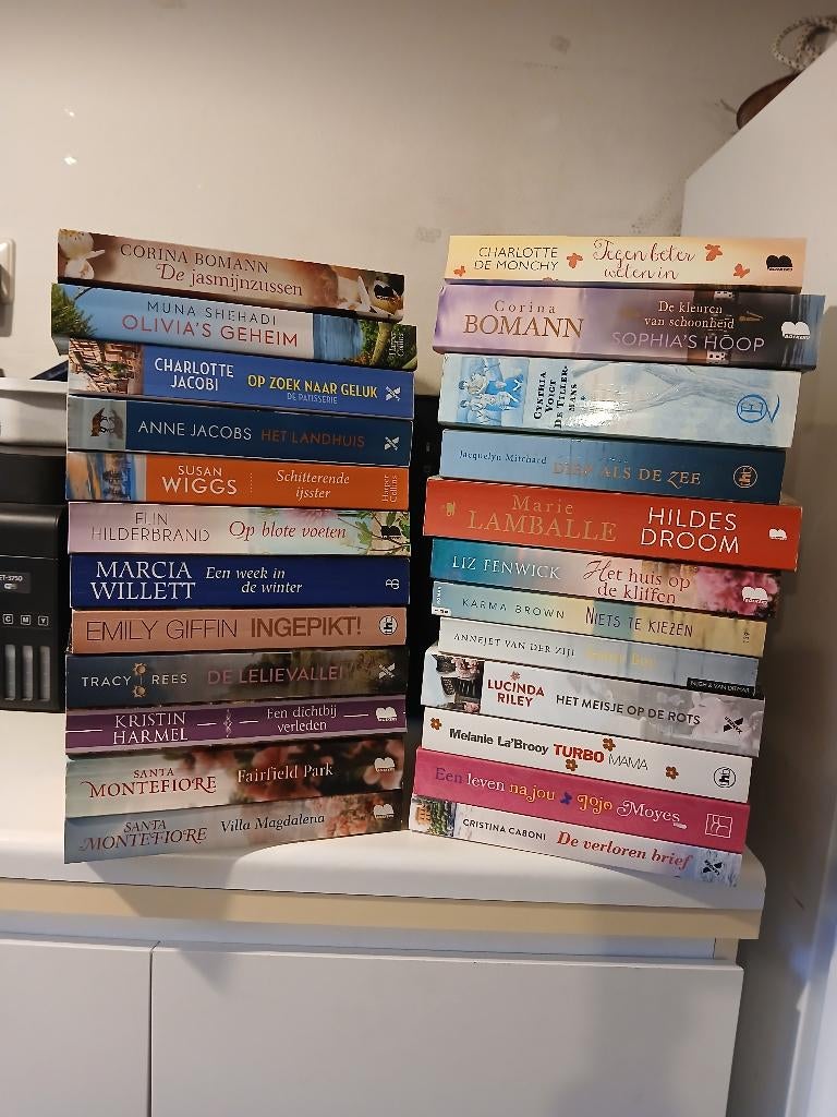 Pakket van 24 stuks romans, Ophalen of Verzenden, Zo goed als nieuw, Verschillende auteurs