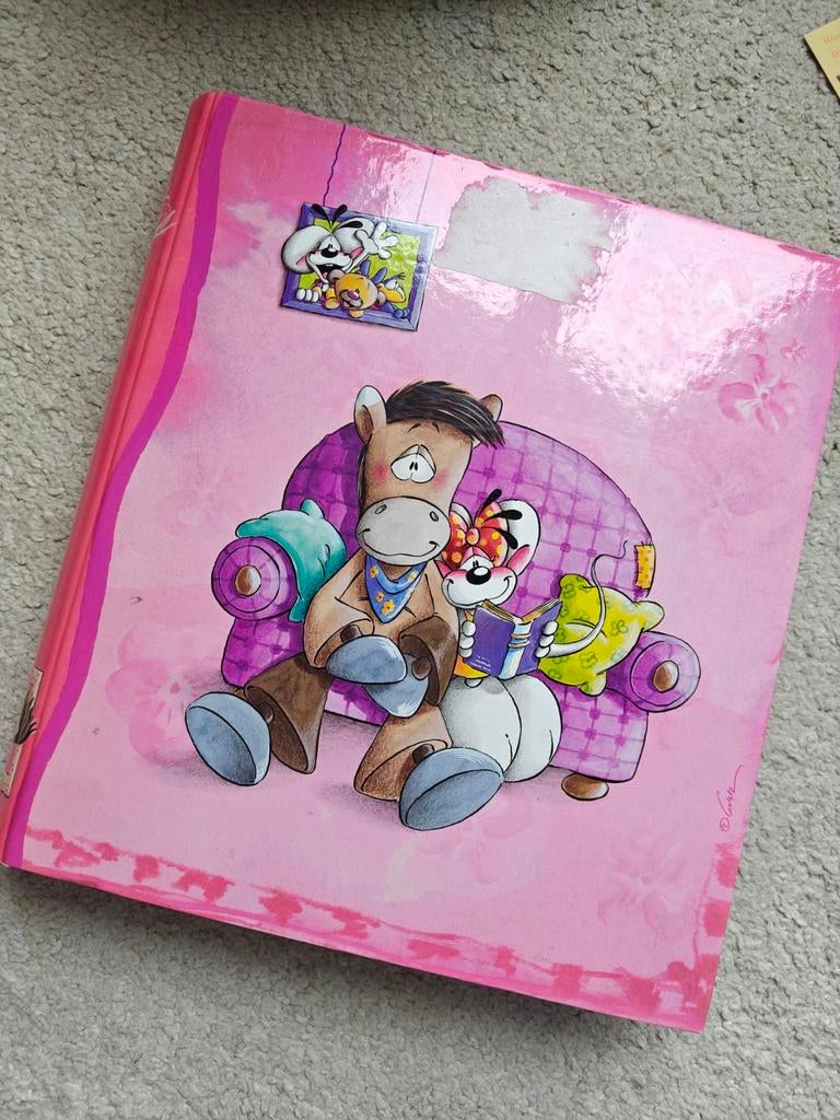 Diddl map vol blaadjes, Verzamelen, Diddl, Papier, Kaart of Schrift, Ophalen of Verzenden