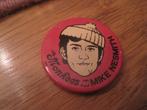 button monkees  mike nesmith, Verzamelen, Ophalen of Verzenden, Gebruikt, Overige onderwerpen