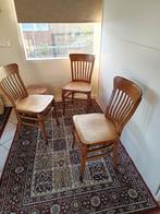 3 oude stoeltjes, ze hebben aandacht nodig., Gebruikt, 50 tot 100 cm, Rechthoekig, 50 tot 100 cm