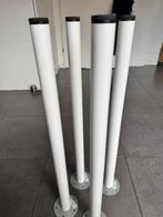 4 tafelpoten Adils Ikea, Ophalen, Zo goed als nieuw, Rond, 50 tot 100 cm