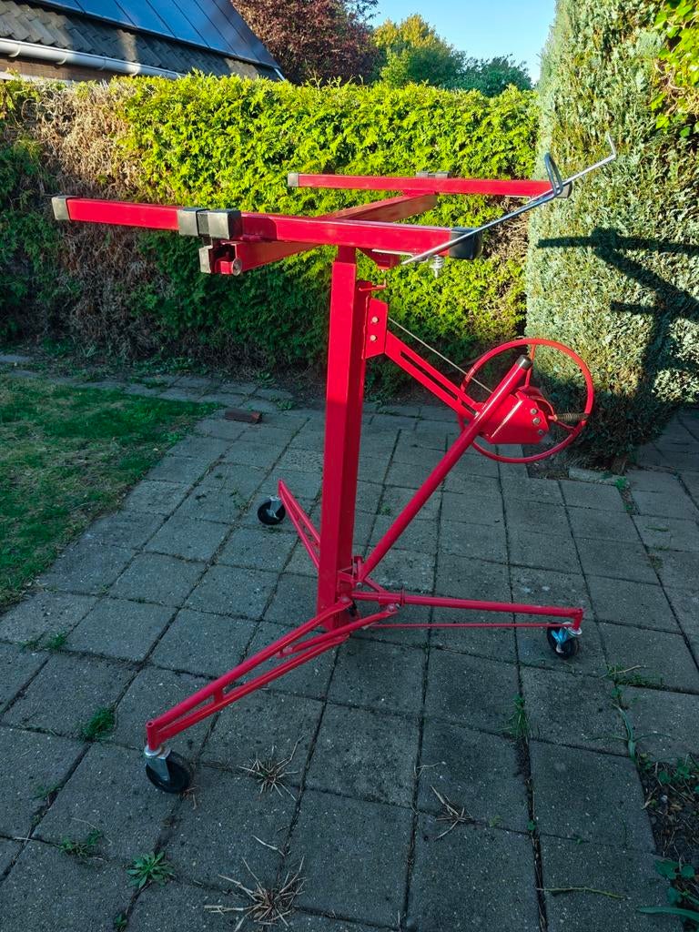 Te huur: gipsplatenlift / platenlift, Ophalen of Verzenden, Gebruikt