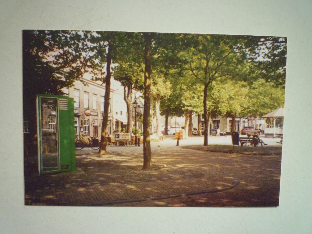 Houten Plein Oude Dorp, Ophalen of Verzenden, Voor 1920, Zuid-Holland