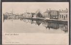 bedum  dorpsgezicht met molen,s, Verzenden, Voor 1920, Gelopen, Groningen
