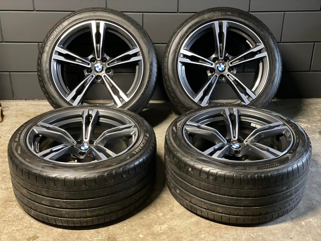 Originele 19 inch BMW M5 F90 F91 F92 705M 5x112 Breedset, ., 275 mm, Banden en Velgen, .