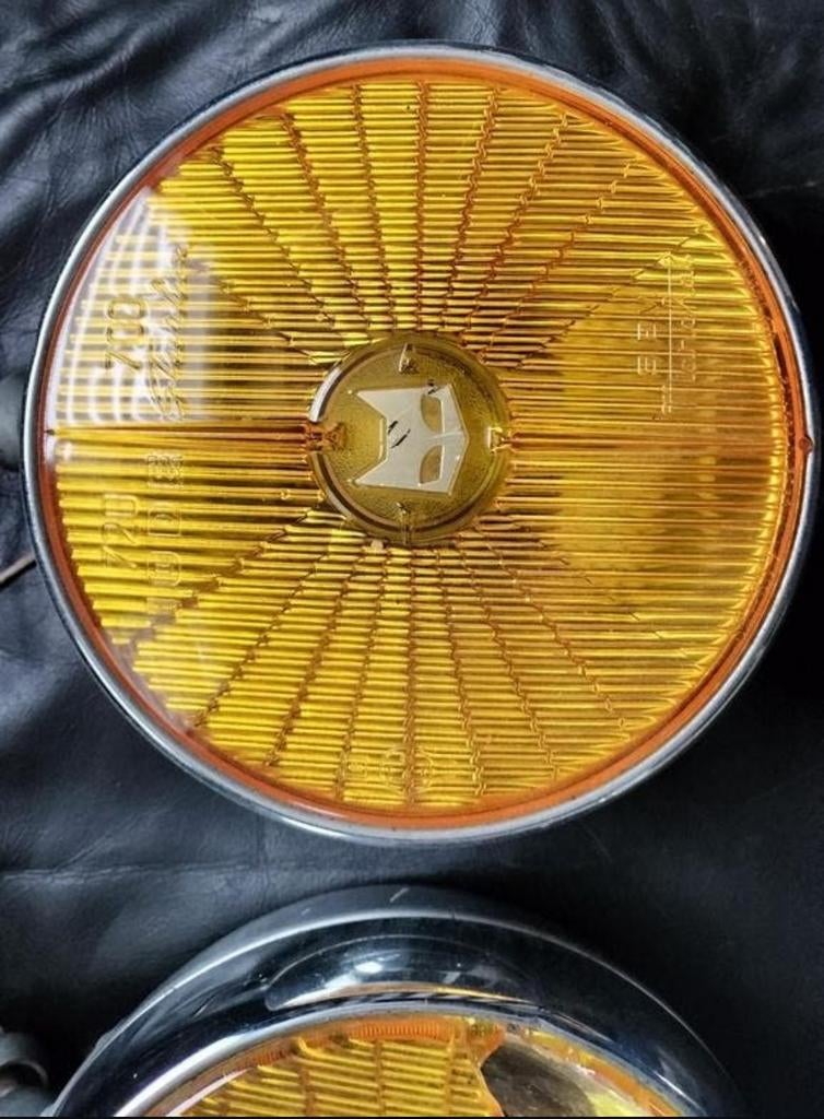 Originele SEV MARCHAL starlux 700 19 cm mistlampen,1 defekt, Ophalen of Verzenden, Gebruikt, Overige automerken