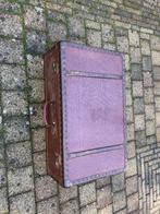 Vintage Koffer, Sieraden, Tassen en Uiterlijk, Koffers, Overige materialen, Gebruikt, 45 tot 55 cm, Slot