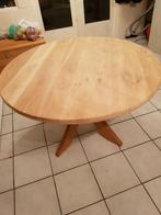 Massief eiken tafel, Huis en Inrichting, Tafels | Salontafels, Rond, Ophalen of Verzenden, 75 cm of meer, 100 tot 150 cm