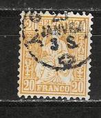 Zwitserland 24, Ophalen of Verzenden, Gestempeld