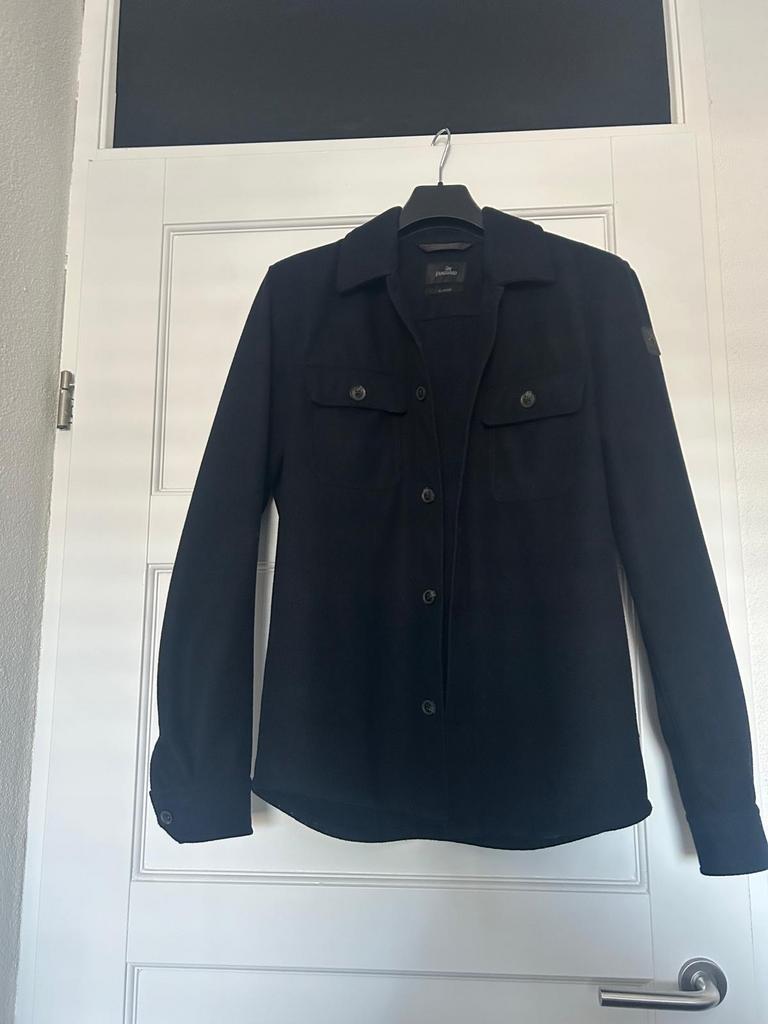 Vanguard shirt jacket XL – donkerblauw – zo goed als nieuw, Ophalen of Verzenden, Zo goed als nieuw, Maat 56/58 (XL), Blauw