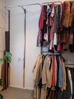 Professioneel wand kledingrek systeem 6,7m breed (11,6 meter, Ophalen, Gebruikt, Onbekend, Onbekend