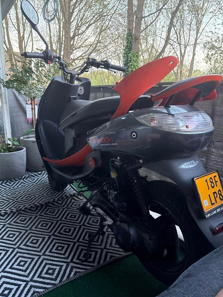Peugeot Vivacity 2-takt 2005 - Start niet, 70cc Malossi, Fietsen en Brommers, Scooters | Peugeot, Ophalen, Gebruikt