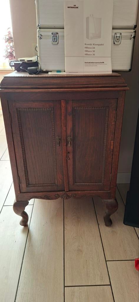 Antiek kastje, Ophalen