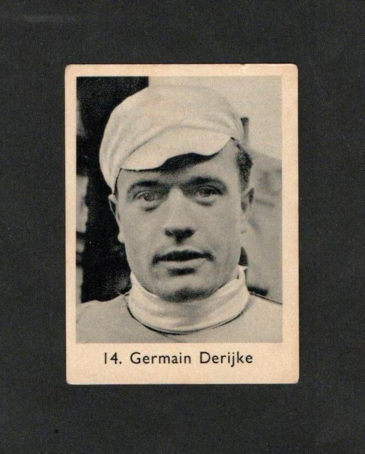 Verzamelplaatje Wielrennen Wielrenner Germain Derijke (14)., Ophalen of Verzenden, Zo goed als nieuw
