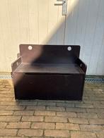 Stevige houten klepbank voor kinderen - donkerbruin, Ophalen, Gebruikt, Overige typen