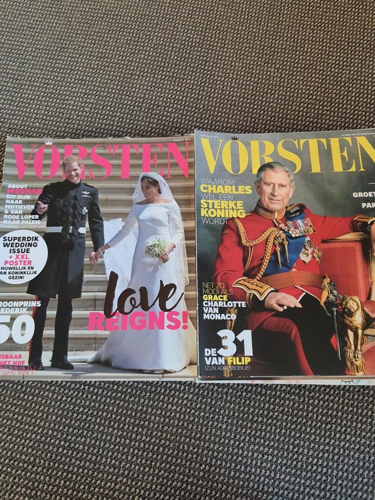 Vorsten Magazine Collectie - Koninklijke Uitgaven, Verzamelen, Ophalen of Verzenden, Zo goed als nieuw, Tijdschrift of Boek