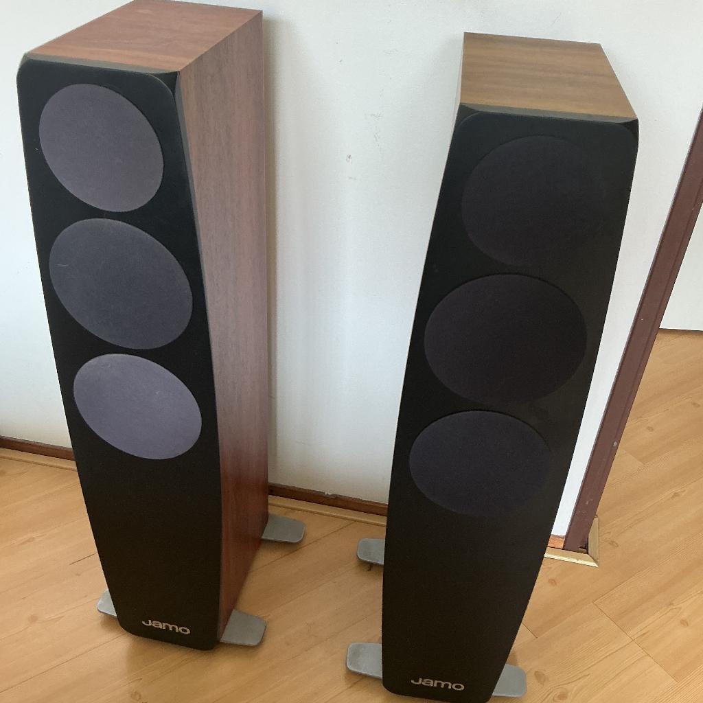 Luidsprekers jamoo C95 concertserie surroundset, Audio, Tv en Foto, Luidsprekers, Ophalen, Gebruikt, 120 watt of meer, Front, Rear of Stereo speakers