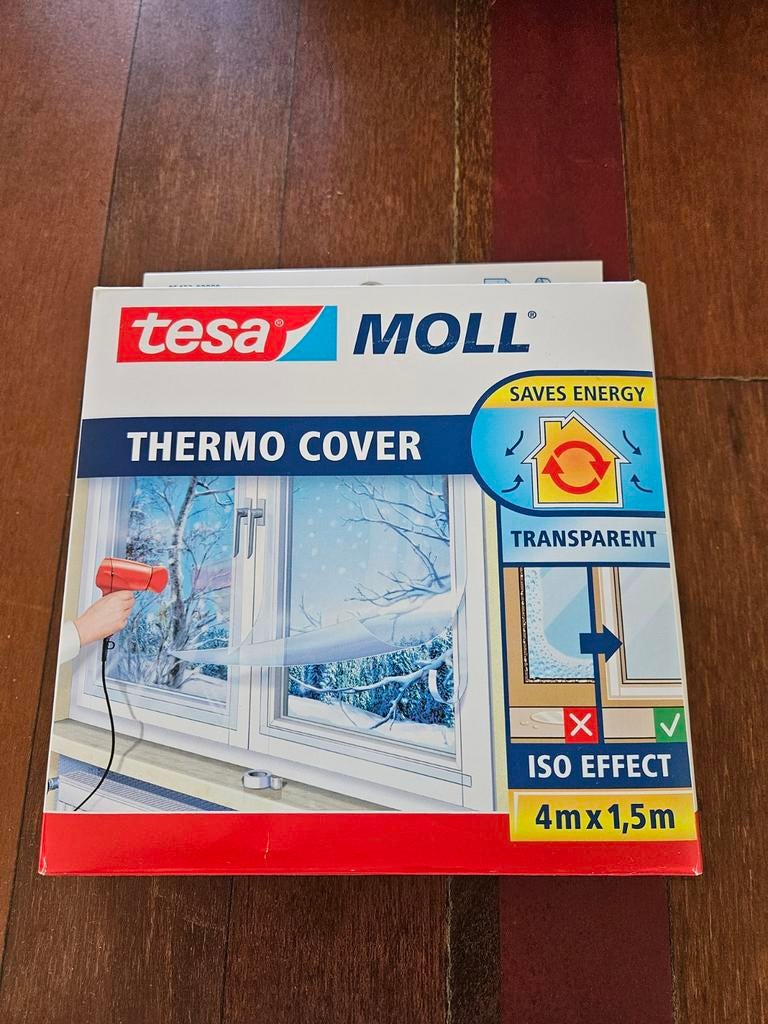 Tesa Moll Thermo Cover raamfolie, Ophalen, Nieuw