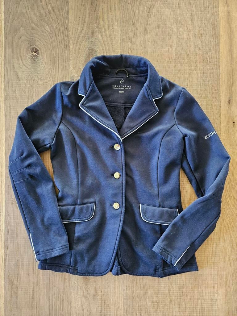 Wedstrijdjasje equithème maat 164, Ophalen of Verzenden, Gedragen, Overige maten, Blauw