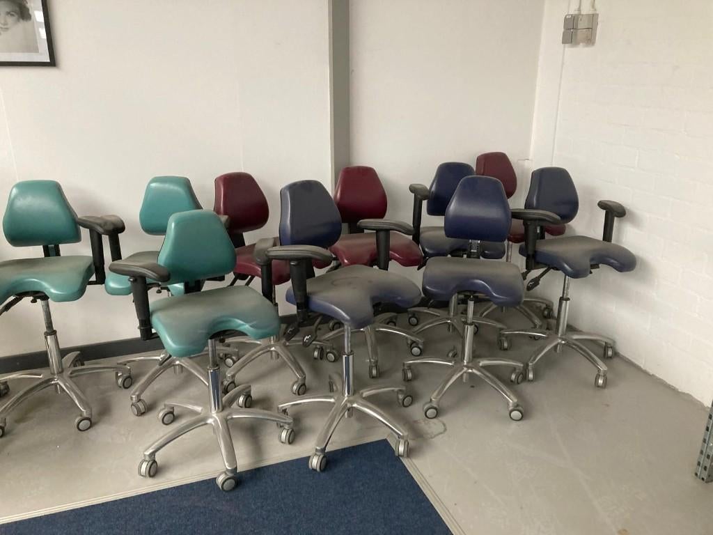 Bureaustoel BQE Comfort Medical4, Huis en Inrichting, Bureaustoelen, Ophalen, Overige kleuren, Zo goed als nieuw, Bureaustoel