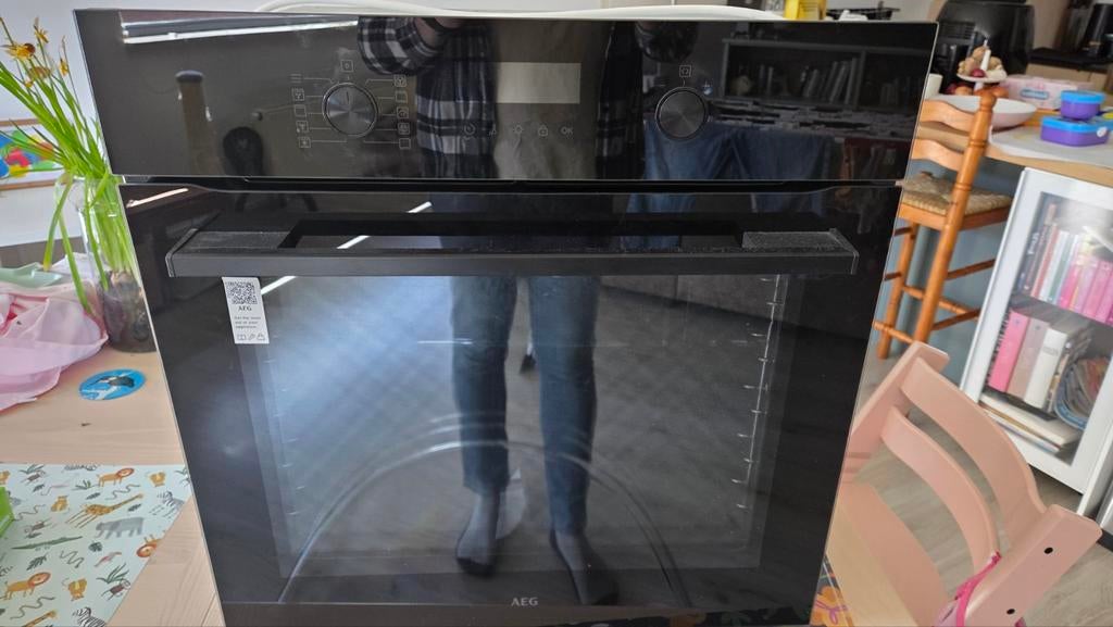 AEG Inbouwoven - Zo goed als nieuw, Witgoed en Apparatuur, Ovens, Oven, Hete lucht, Zo goed als nieuw, Inbouw