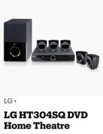 LG HT304SQ HomeTheatre Radio/DVD, Overige merken, Ophalen of Verzenden, Zo goed als nieuw, 5.1-systeem