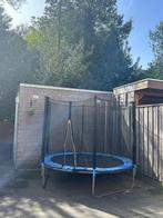 Trampoline met veiligheidsnet, Ophalen of Verzenden, Gebruikt