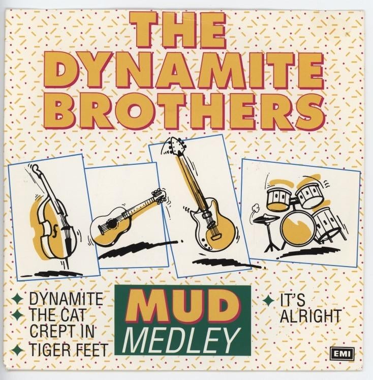 Single van de Dynamite Brothers uit 1990 stemra, Cd's en Dvd's, Vinyl Singles, Ophalen of Verzenden, Zo goed als nieuw, Pop
