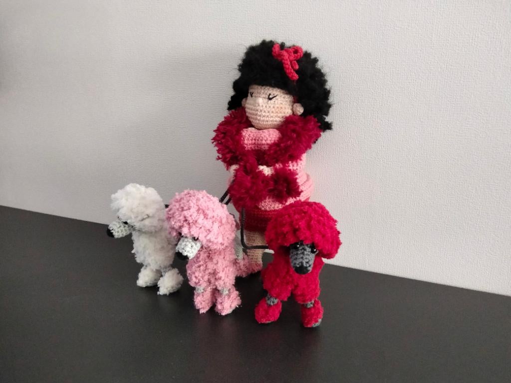 Gehaakte dikke dame, Hobby en Vrije tijd, Breien en Haken, Ophalen of Verzenden, Nieuw, Haken, Overige typen