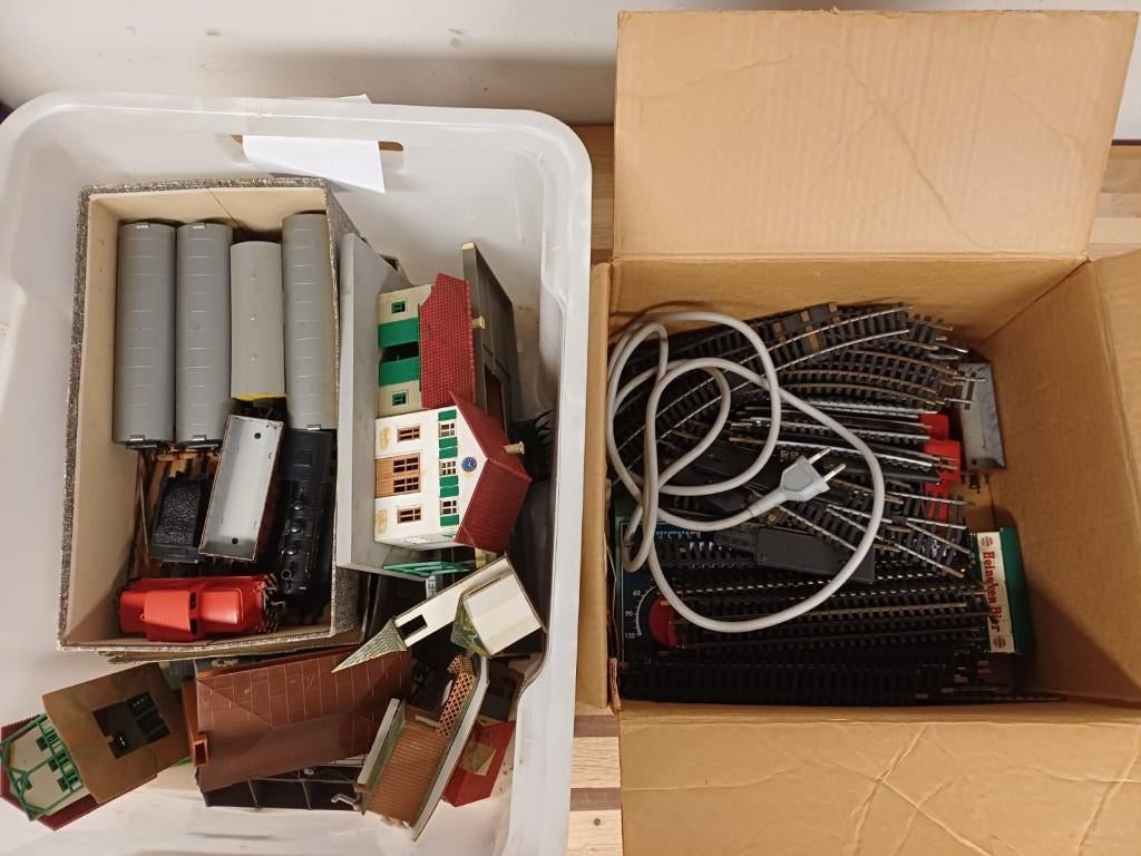 Fleischmann pakket, Hobby en Vrije tijd, Modeltreinen | H0, Gebruikt, Gelijkstroom, Fleischmann, Overige typen